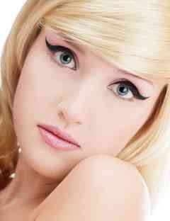 Фото макияжа глаз для блондинок