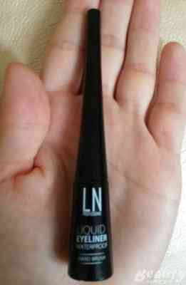 Подводка для глаз ln professional liquid eyeliner waterproof hard brush
