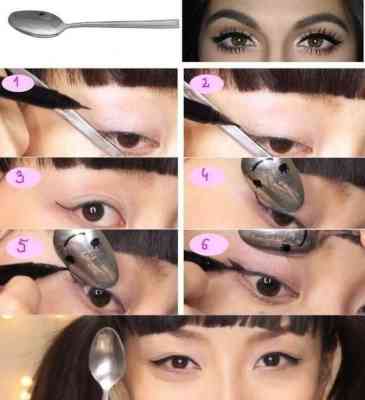 Трафареты для макияжа глаз видео