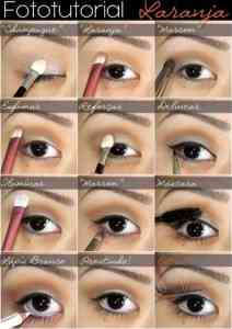 Легкий макияж для азиатских глаз