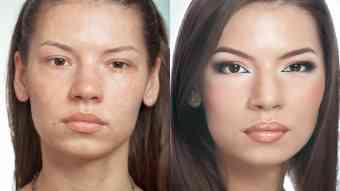 Как правильно наносить макияж на глаза с опущенными веками
