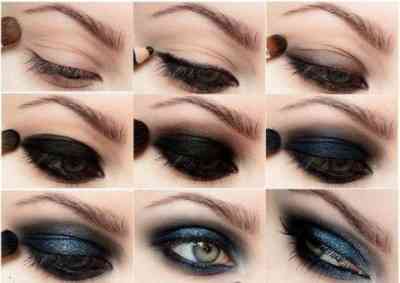 Правильный макияж глаз тенями