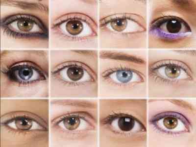 Видео как красить глаза с опущенными веками