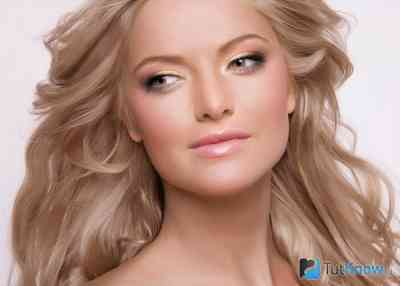 Идеальный макияж для блондинки с голубыми глазами