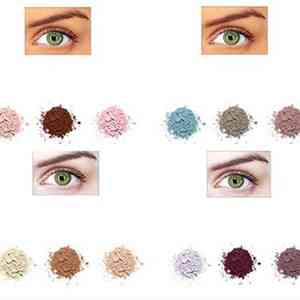 Как красить глаза зеленого цвета